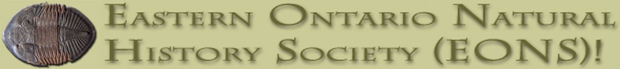 Eastern Ontario Natural History Society / Société Paleontologique d'Ottawa